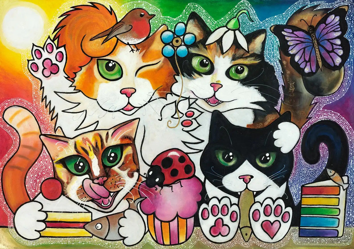 Always in Our Hearts: Four Cats, Four Characters, One Very Special Family 🐾🧡