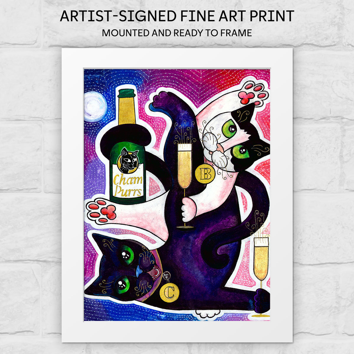 TOAST OF THE TOWN Fine Art Print image 0 Main image