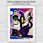 TOAST OF THE TOWN Fine Art Print image 0