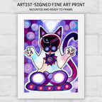 COSMIC WHISKER Fine Art Print image 0