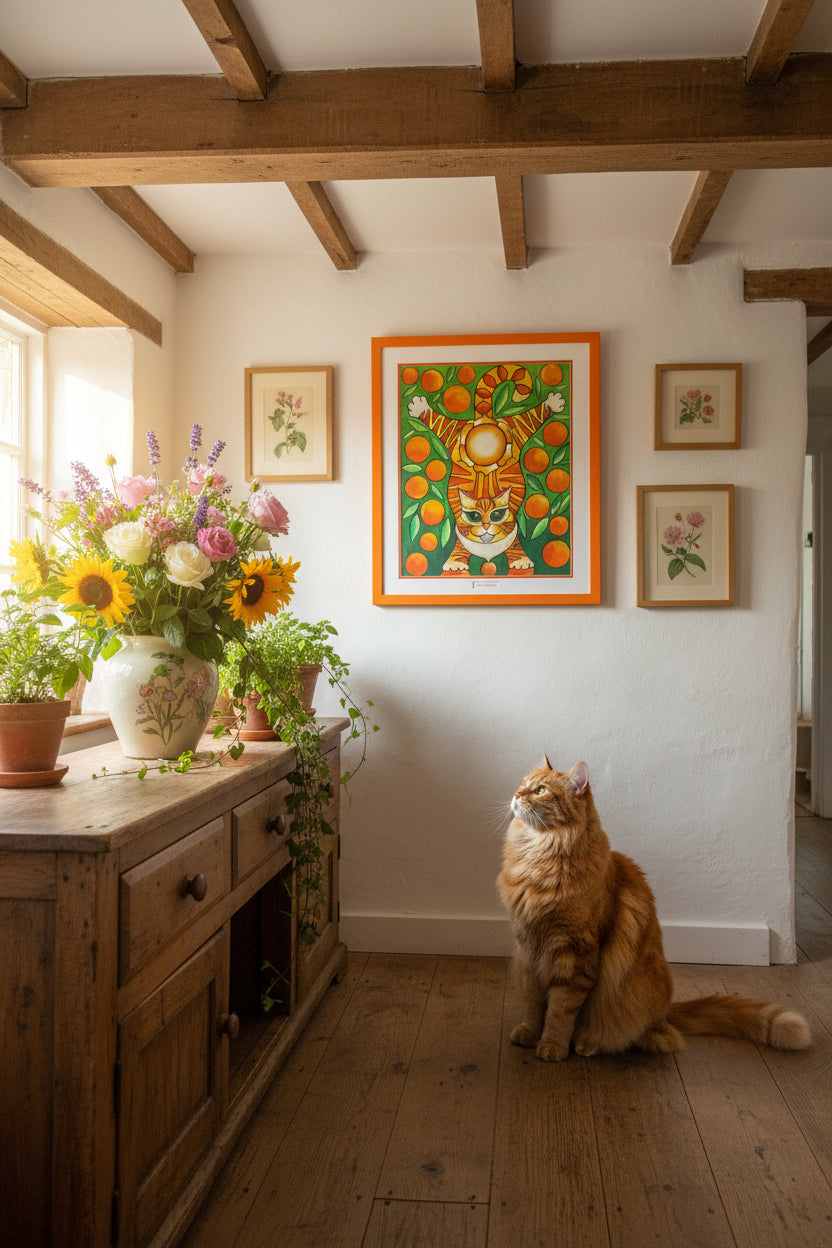 WILD ORANGE - Original Artwork Main image