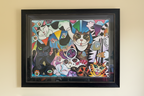 THE FUR BALL - A Collection of Four Original Artworks
