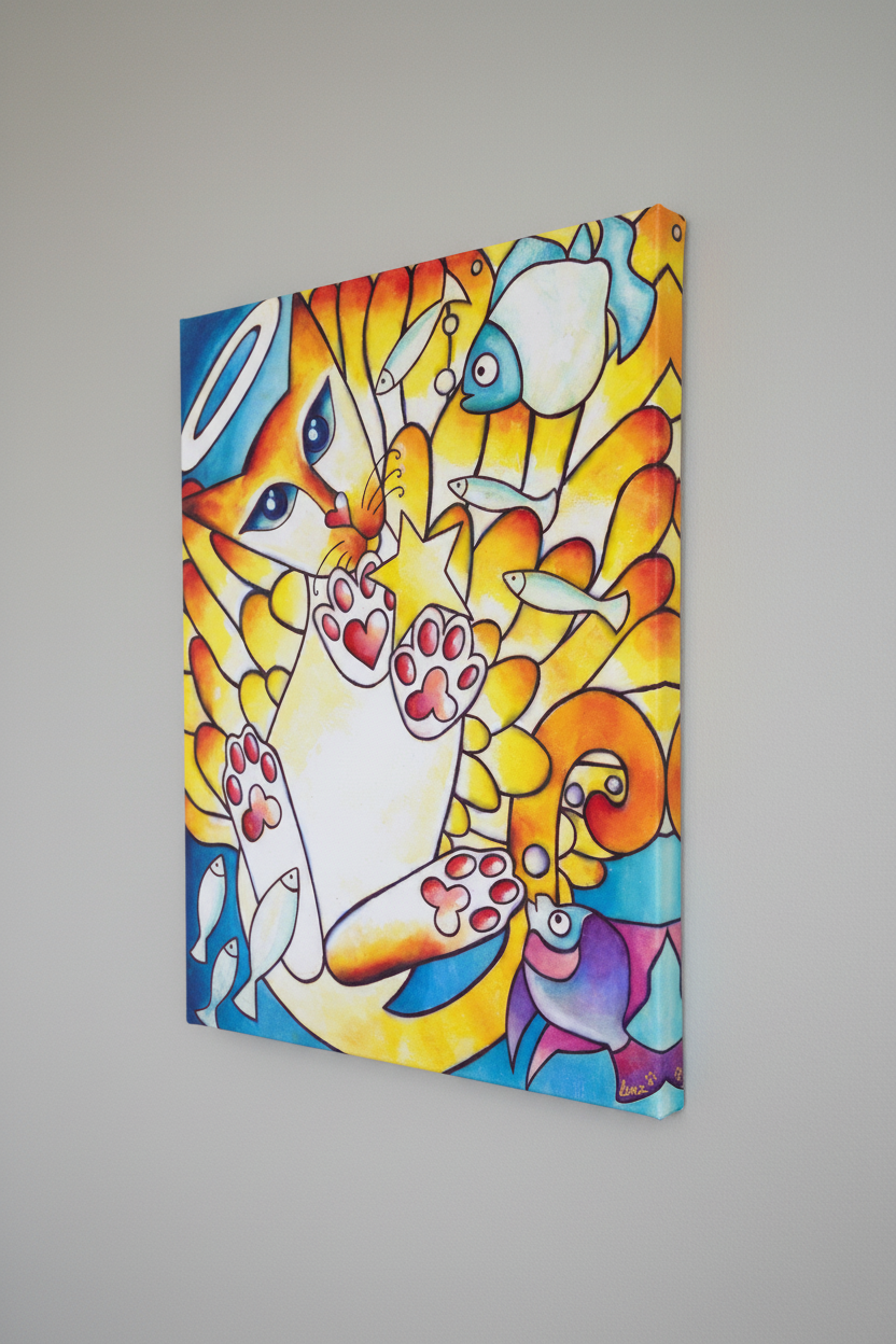 DIVINE GUARDIAN - Fine Art Canvas Secondary image