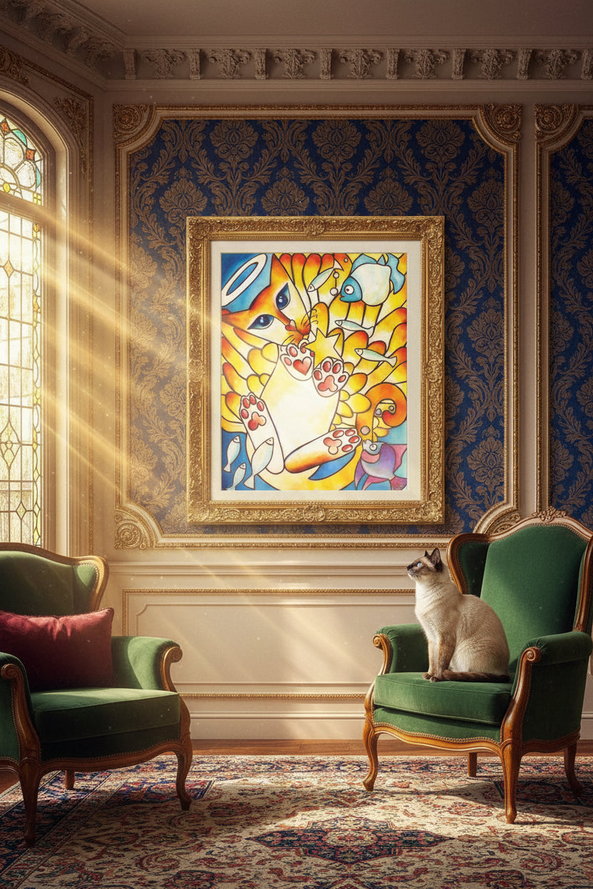DIVINE GUARDIAN - Artist-Signed Museum Fine Art Print Secondary image