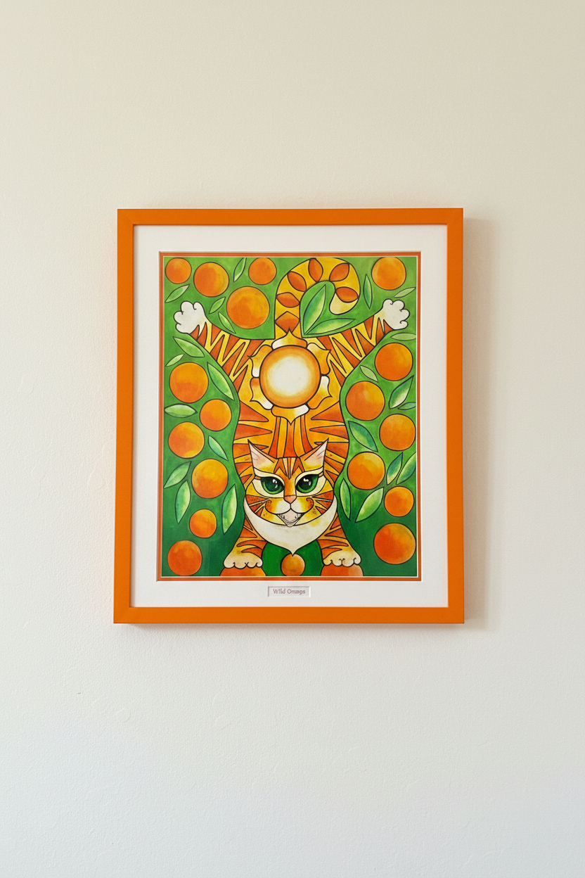 WILD ORANGE - Original Artwork