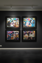 THE FUR BALL - A Collection of Four Original Artworks
