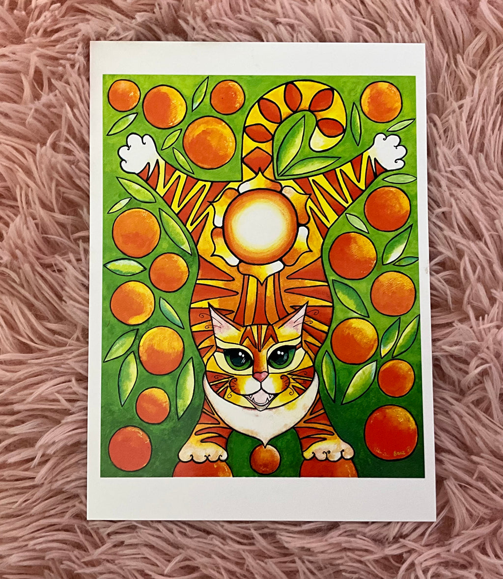 WILD ORANGE - Post/Gallery Card