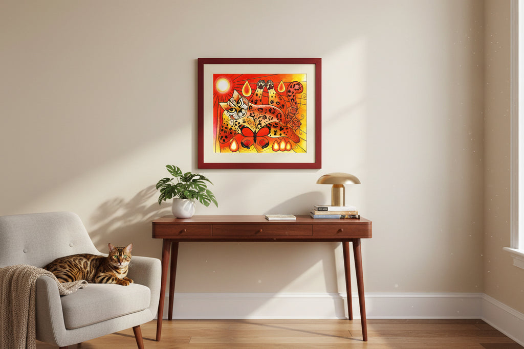 RED LADY - Original Artwork