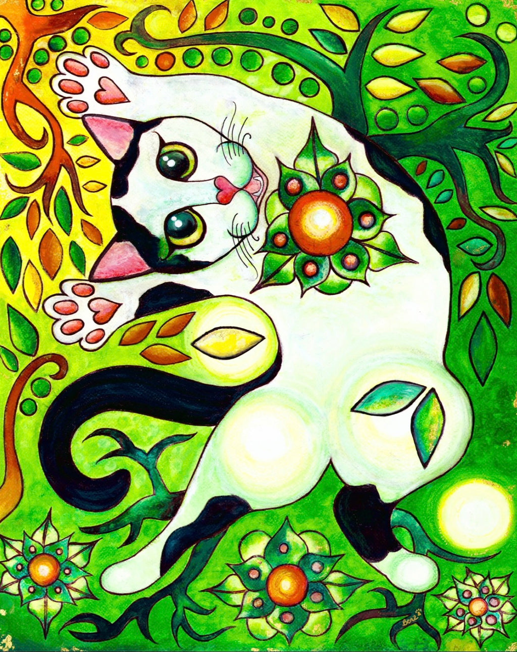 TRANQUIL KITTY - Fine Art Canvas