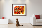 RED LADY - Artist-Signed Museum Fine Art Print