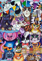 LATE NIGHT LITTER - Fine Art Canvas
