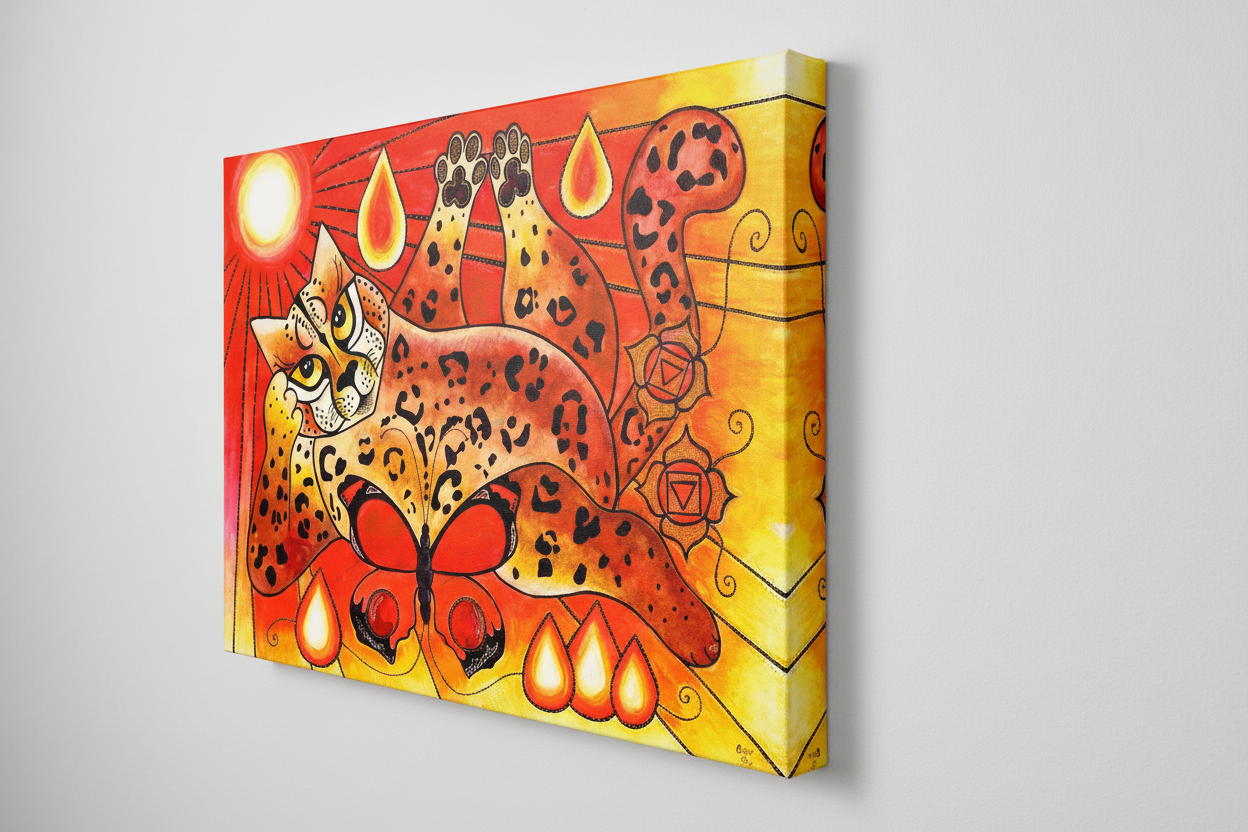 RED LADY - Fine Art Canvas Secondary image
