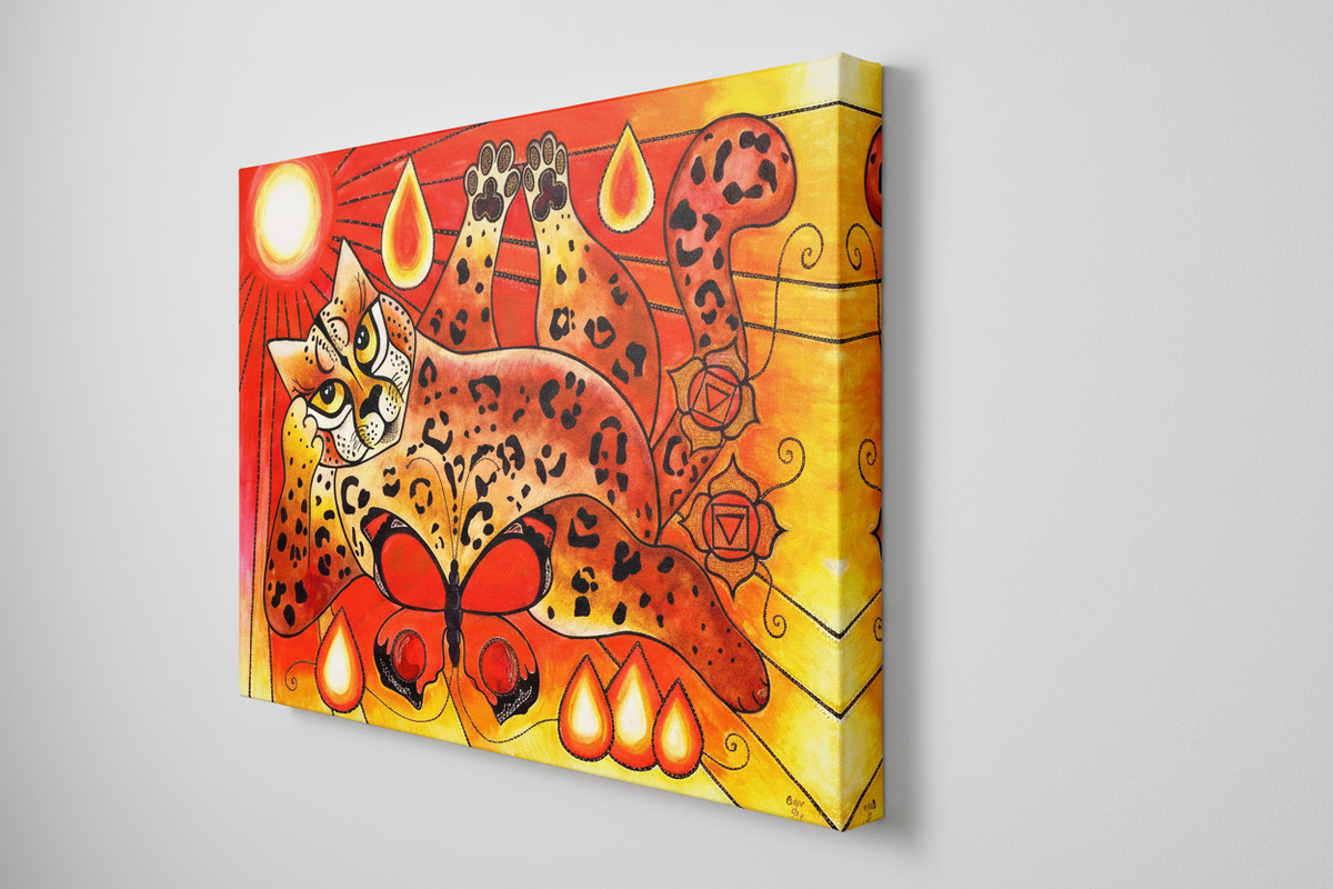 RED LADY - Fine Art Canvas