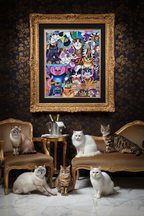 LATE NIGHT LITTER - Artist-Signed Museum Fine Art Print