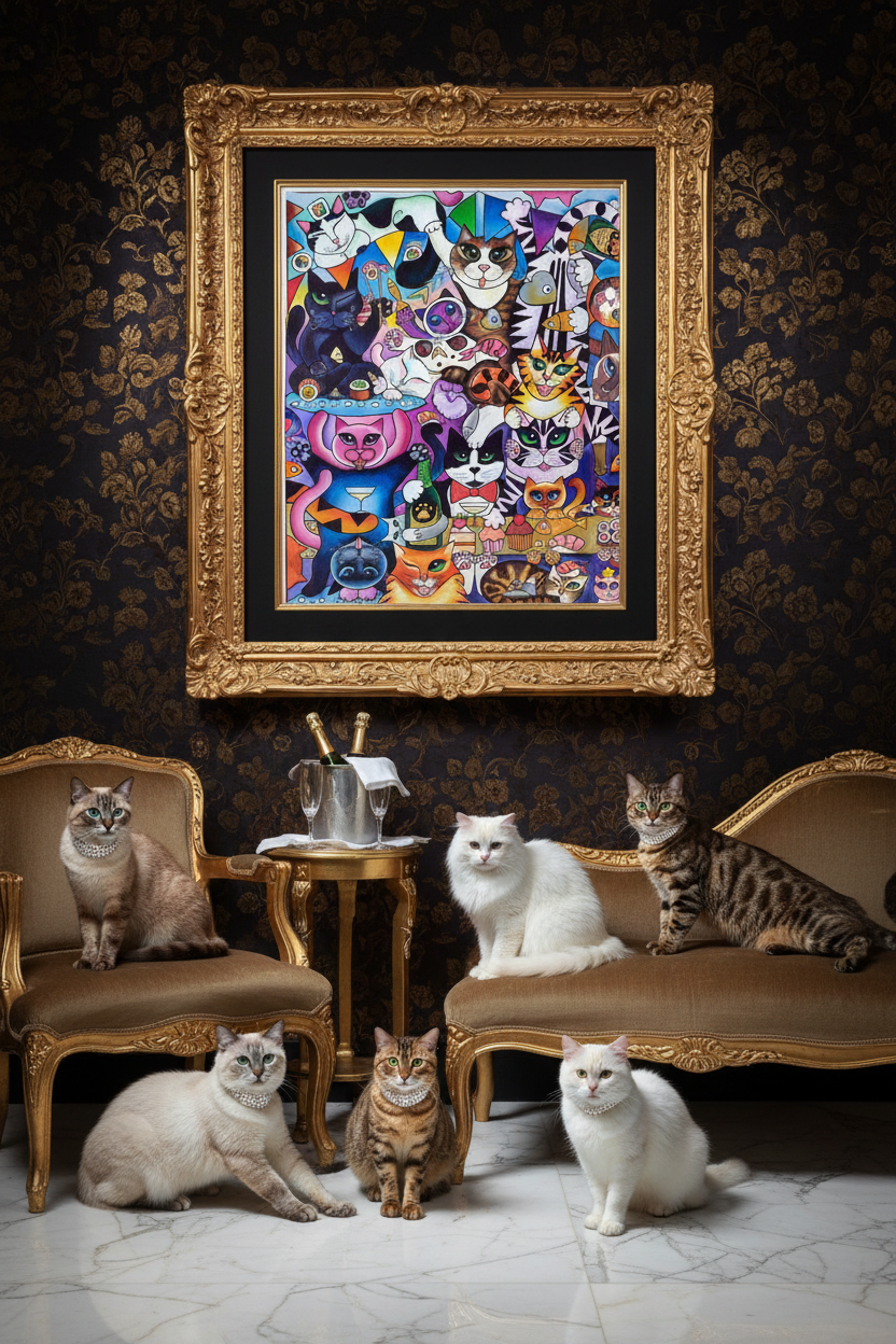 LATE NIGHT LITTER - Artist-Signed Museum Fine Art Print