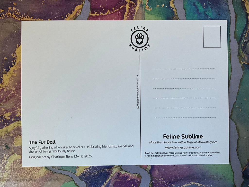 THE FUR BALL - Post/Gallery Card