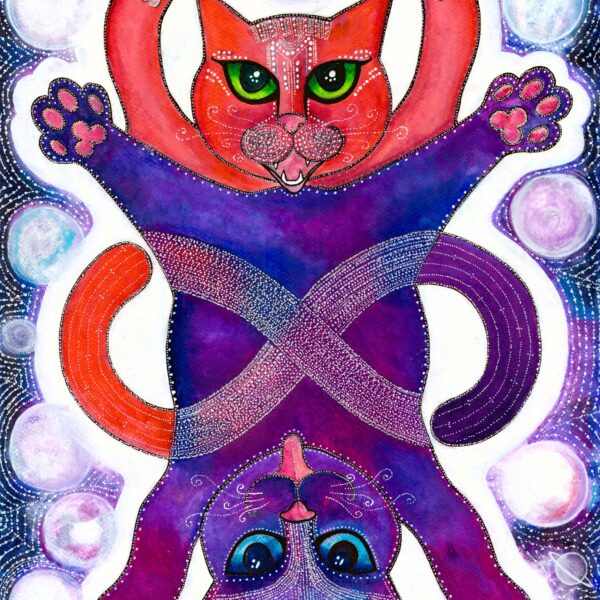 INTERSTELLAR SERENADE Original Painting