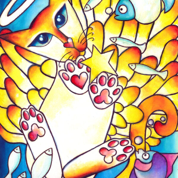 DIVINE GUARDIAN Original Painting (SOLD)