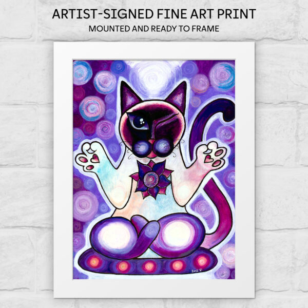 COSMIC WHISKER Fine Art Print