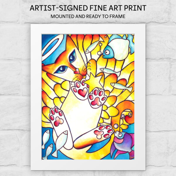 DIVINE GUARDIAN Fine Art Print