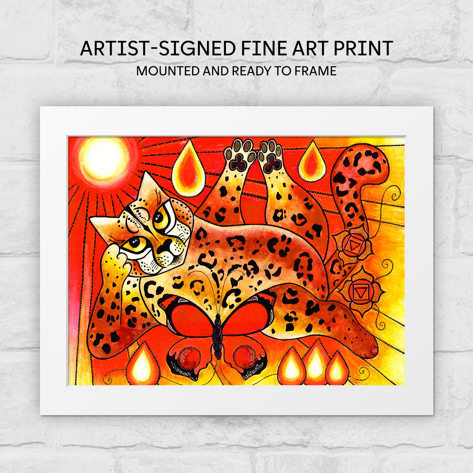 RED LADY Fine Art Print