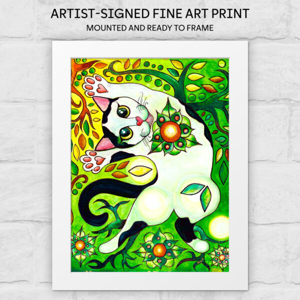 TRANQUIL KITTY Fine Art Print